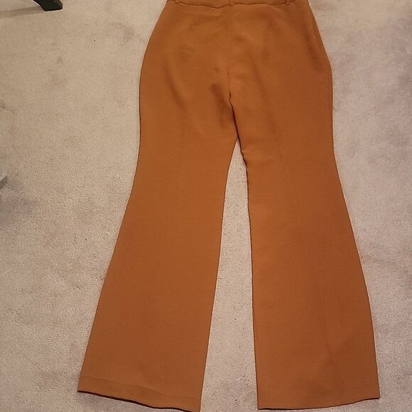 Wilfred Women's Tan Flared Pants Sz 10 - Picture 9 of 9